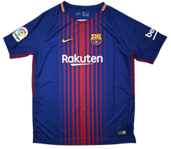 2017-18 FC BARCELONA SHIRT XL. BOYS