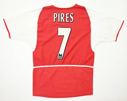 2002-04 ARSENAL LONDON *PIRES* SHIRT S