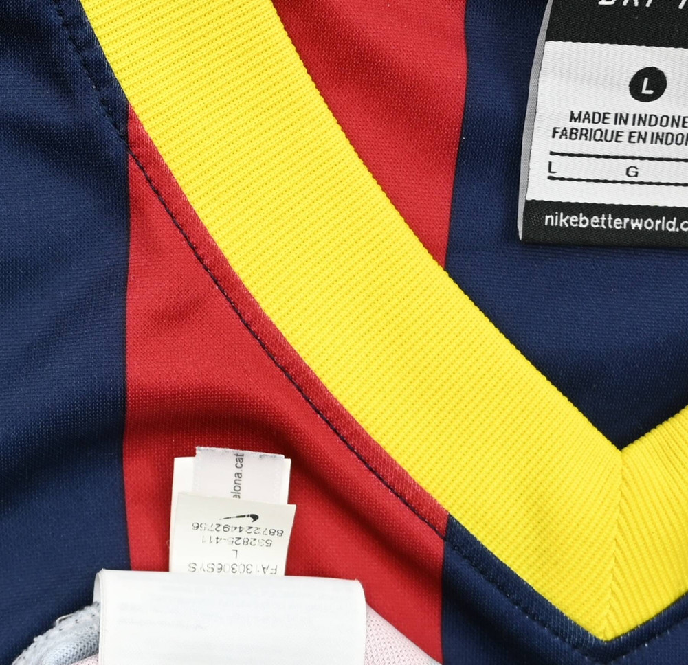 2013-14 FC BARCELONA *MESSI* BASIC SHIRT L