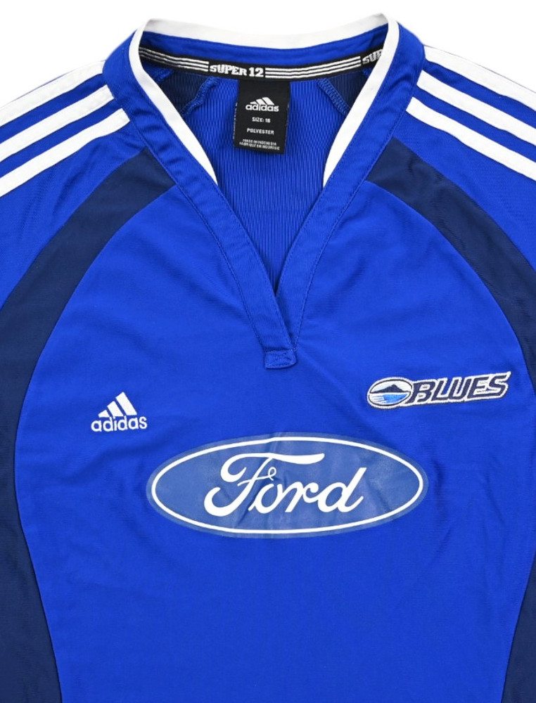 BLUES RUGBY LONGSLEEVE XL. BOYS