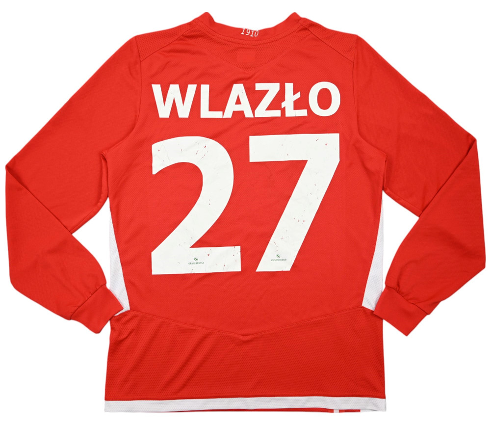 2010-11 WIDZEW ŁÓDŹ *WLAZŁO* PLAYER ISSUE LONGSLEEVE KOSZULKA L