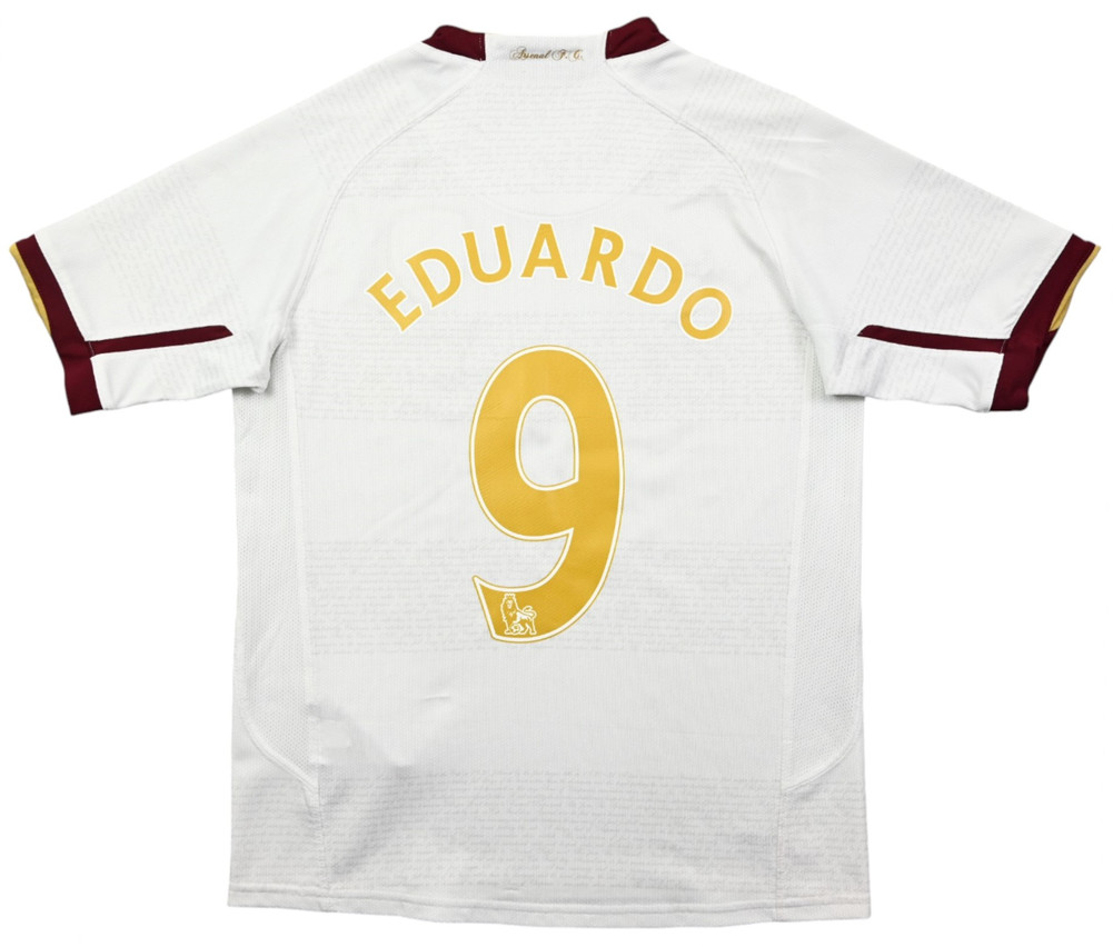 2007-08 ARSENAL *EDUARDO* SHIRT M. BOYS