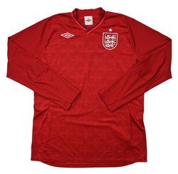 2012-13 ENGLAND GOALKEEPER LONGSLEEVE SHIRT L