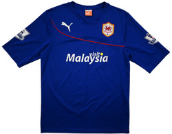 2013-14 CARDIFF CITY FC SHIRT M