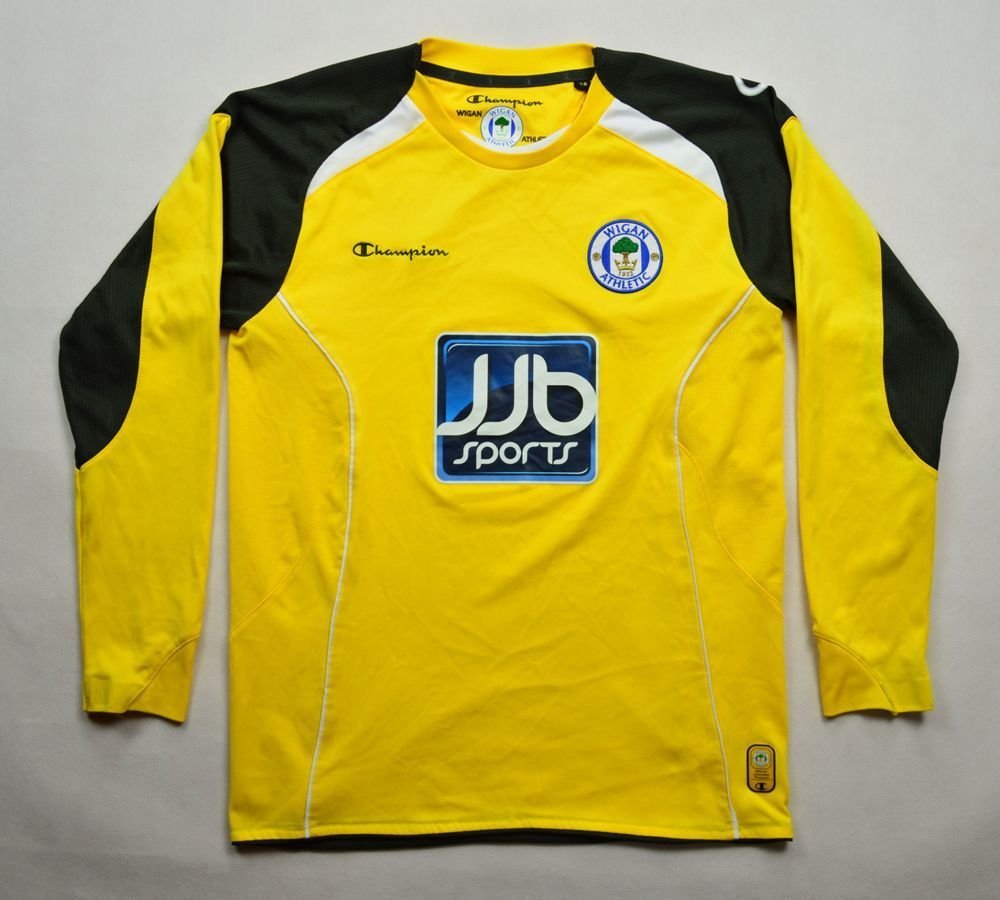 2009-10 WIGAN ATHLETIC LONGSLEEVE SHIRT L. BOYS