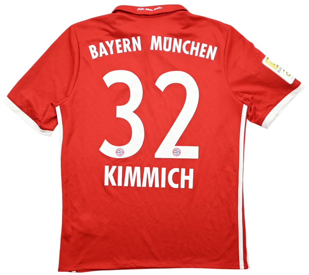 2016-17 BAYERN MUNCHEN *KIMMICH* SHIRT XL. BOYS