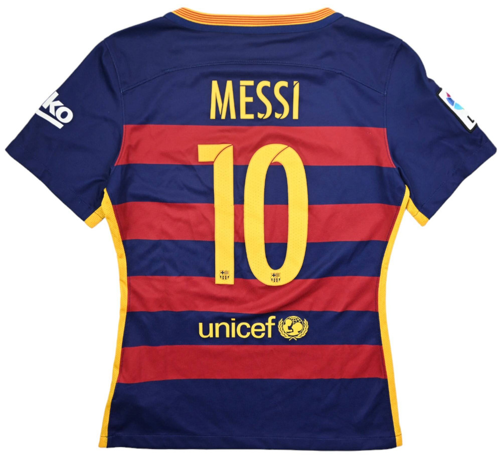 2015-16 FC BARCELONA *MESSI* KOSZULKA WOMENS S
