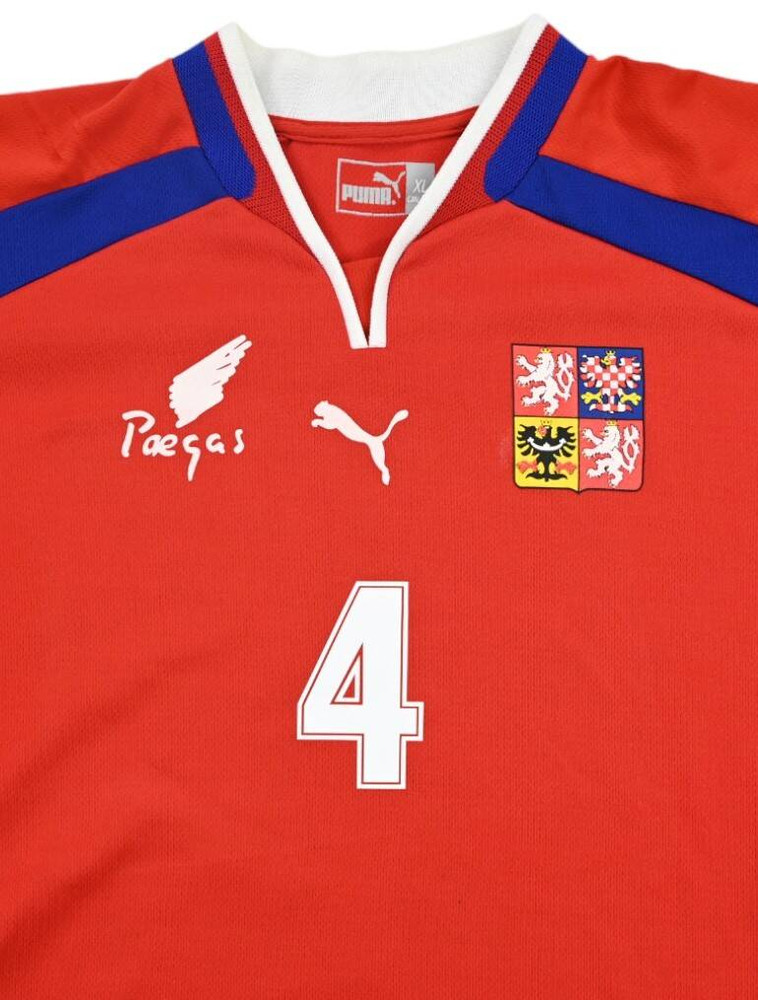 2000-02 CZECH REPUBLIC *NEDVED* SHIRT XL