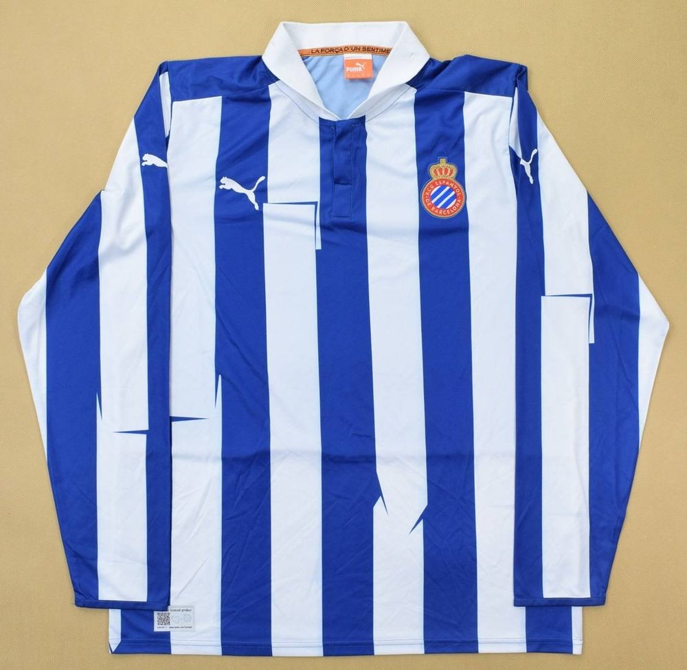 2012-13 ESPANYOL SHIRT LONGSLEEVE XL