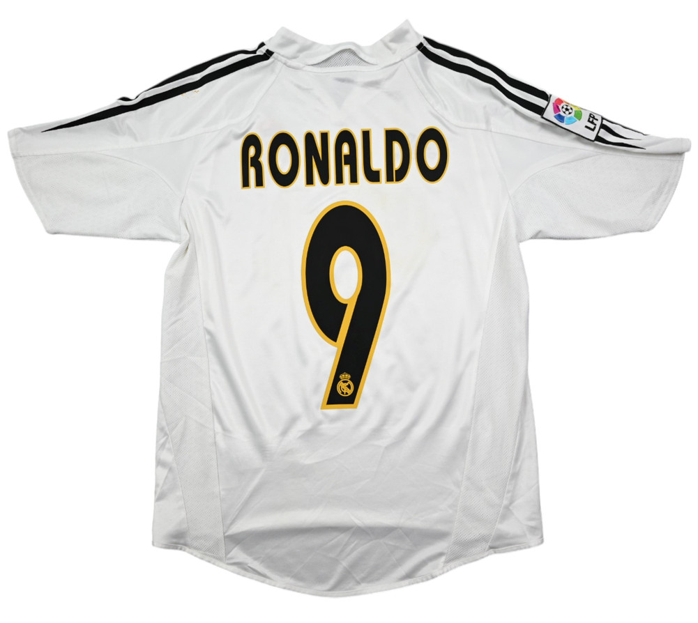 2004-05 REAL MADRID *RONALDO* KOSZULKA L. BOYS