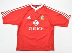 BRITISH AND IRISH LIONS RUGBY ADIDAS SHIRT M