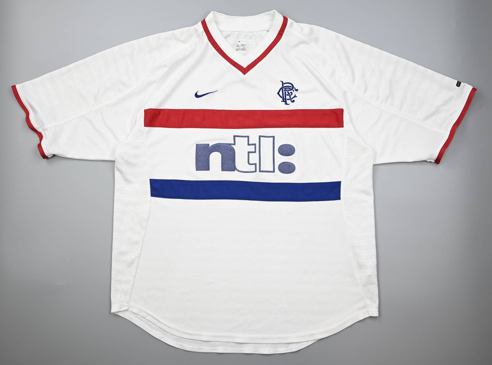 2000-01 GLASGOW RANGERS SHIRT L