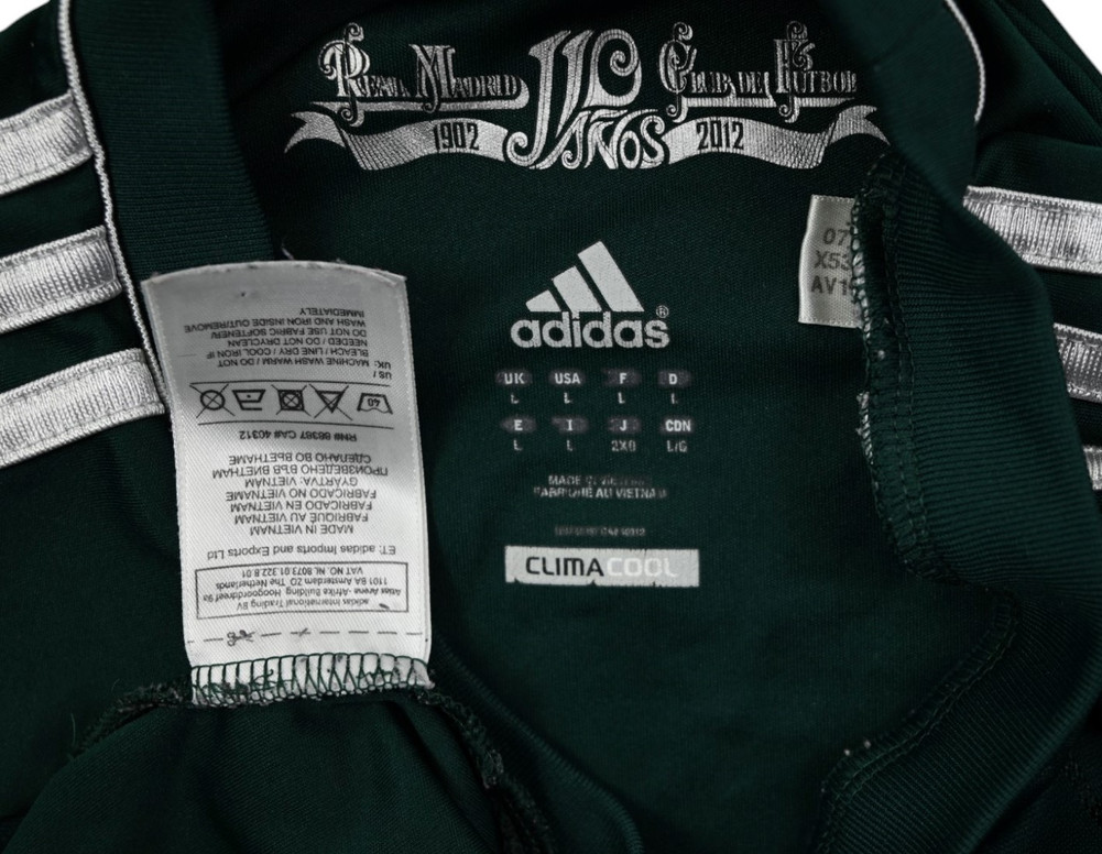 2012-13 REAL MADRID *JAMES* SHIRT L