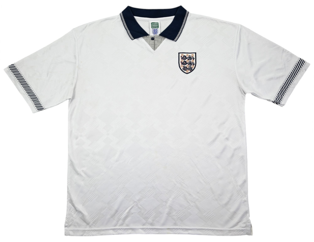1990-92 ENGLAND KOSZULKA XXL