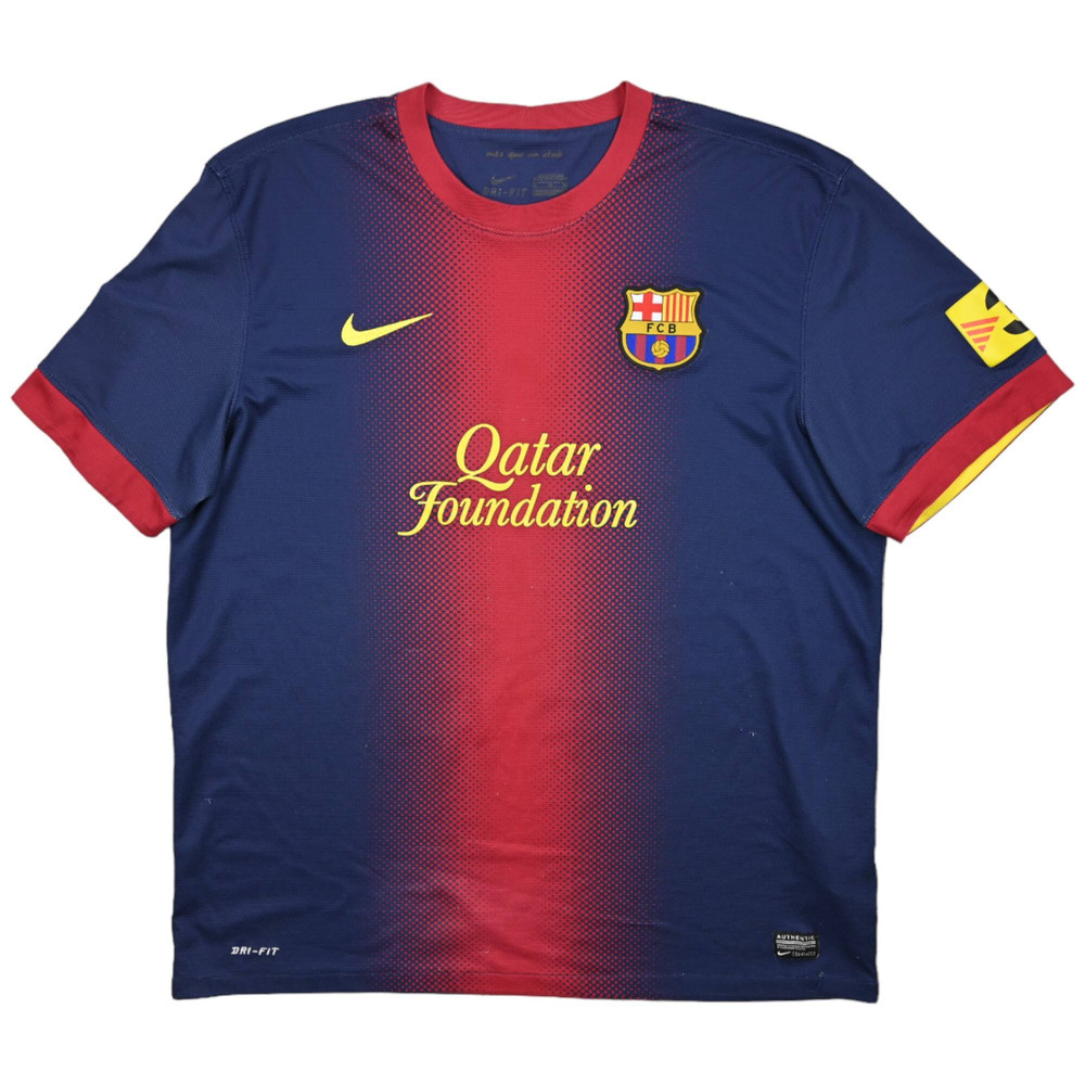 2012-13 FC BARCELONA *MESSI* SHIRT XL