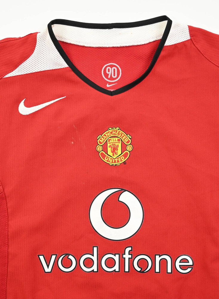 2004-06 MANCHESTER UNITED SHIRT L. BOYS