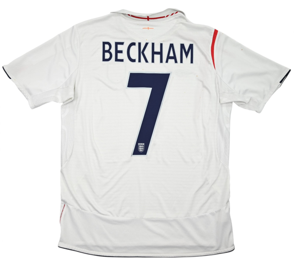 2005-07 ENGLAND *BECKHAM* KOSZULKA L