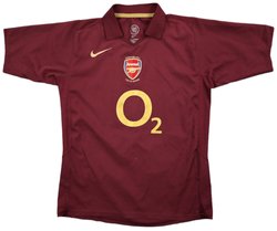 2005-06 ARSENAL LONDON SHIRT L. BOYS