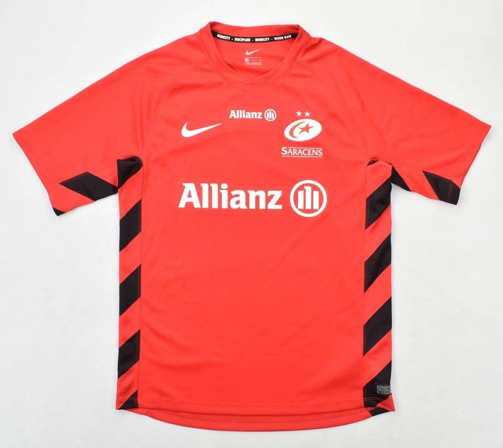 SARACENS RUGBY NIKE SHIRT M