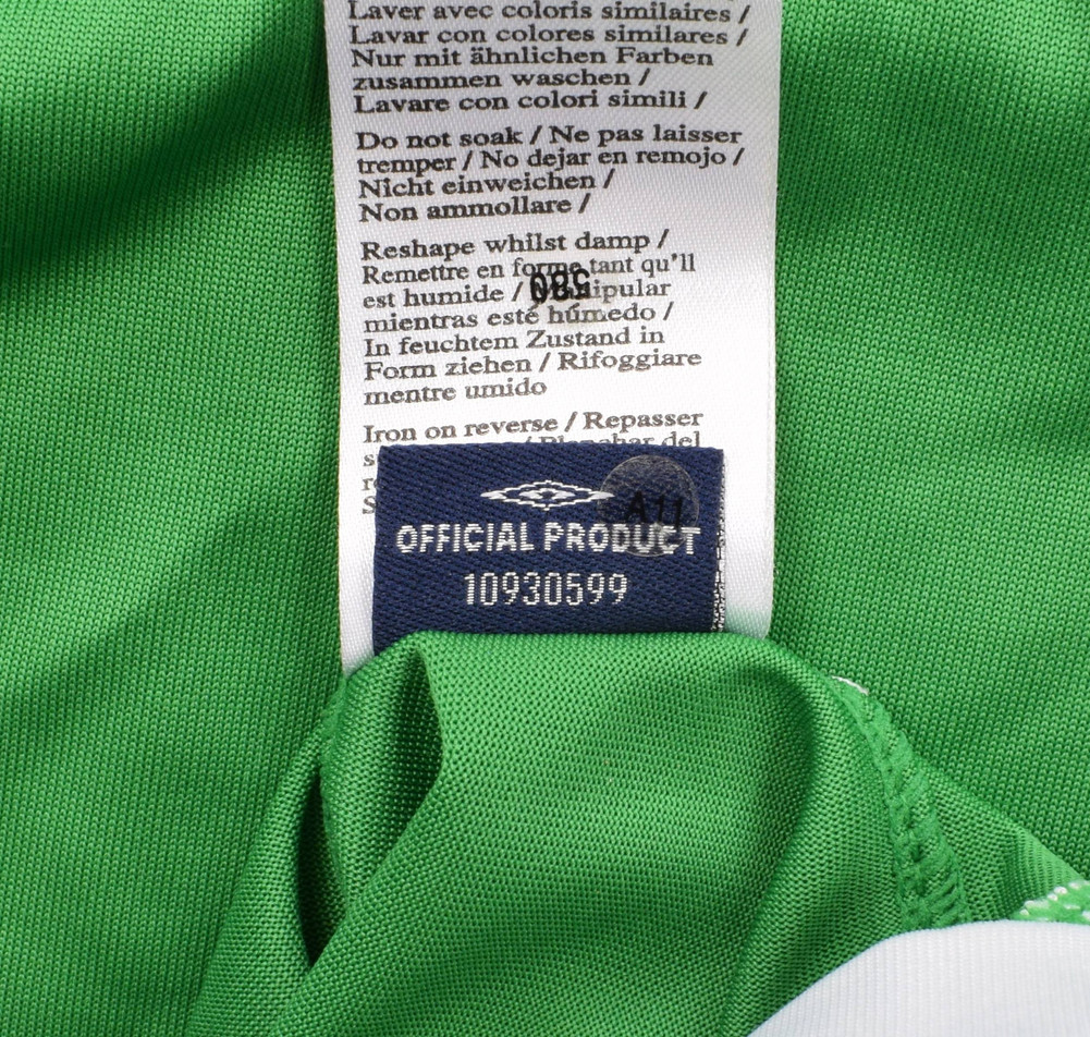2006-08 IRELAND SHIRT XL