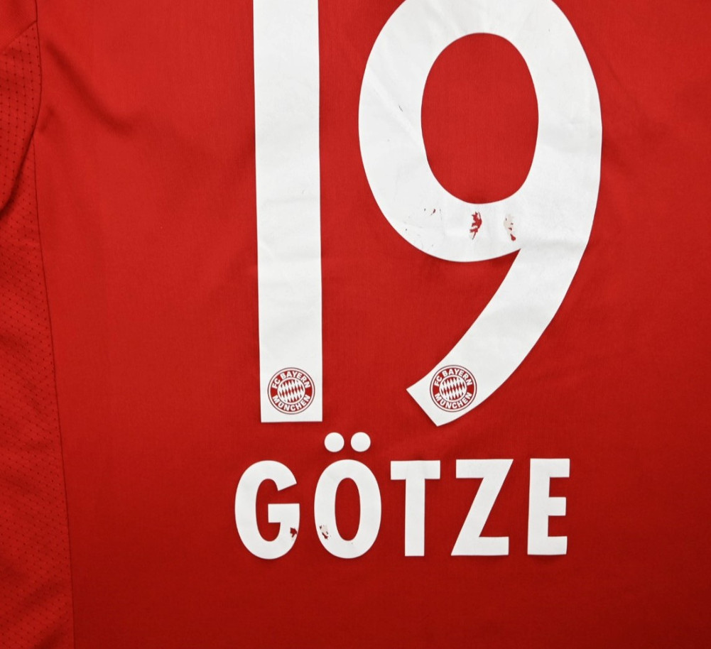 2013-14 BAYERN MUNCHEN *GOETZE* SHIRT M