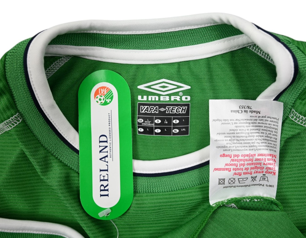 2002-03 IRELAND SHIRT L