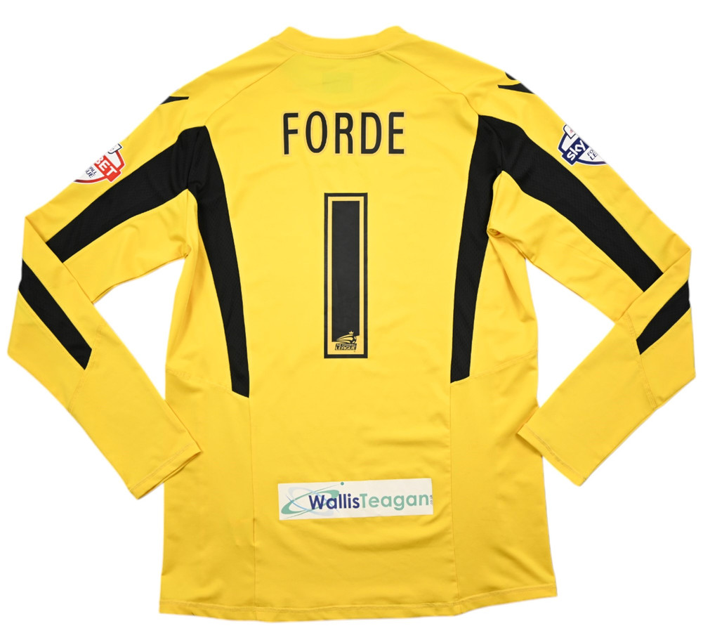 2013-14 MILLWALL *FORDE* GOALKEEPER LONGSLEEVE SHIRT 3XL