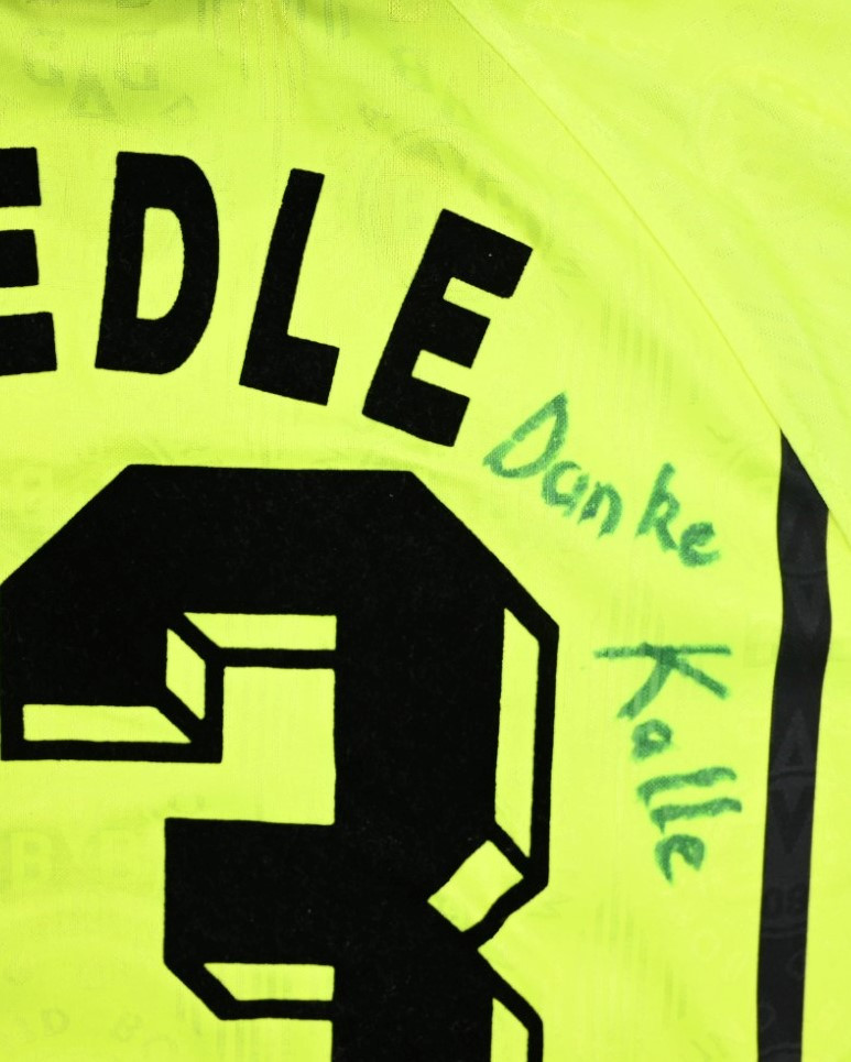 1996-97 BORUSSIA DORTMUND *RIEDLE* LONGSLEEVE SHIRT M