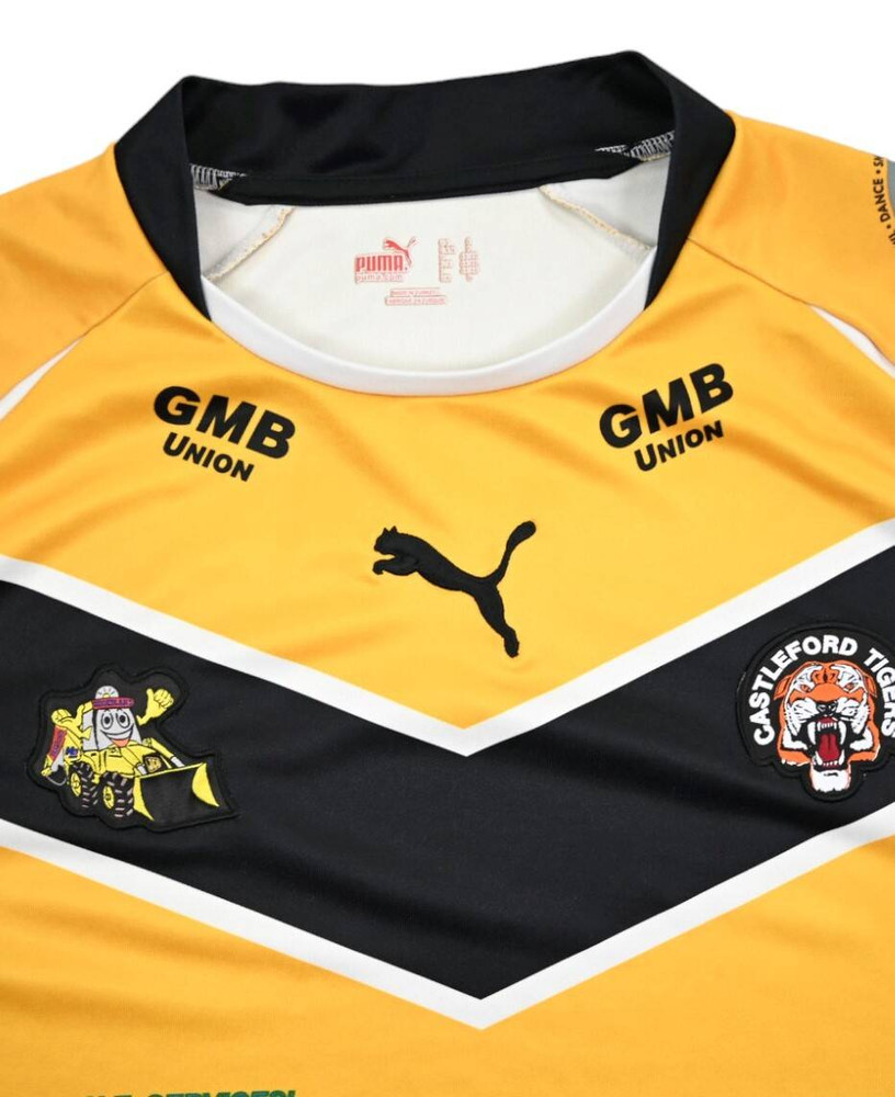 CASTLEFORD TIGERS RUGBY SHIRT S