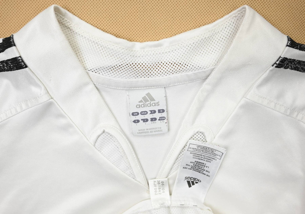 2004-05 REAL MADRID #7 SHIRT L