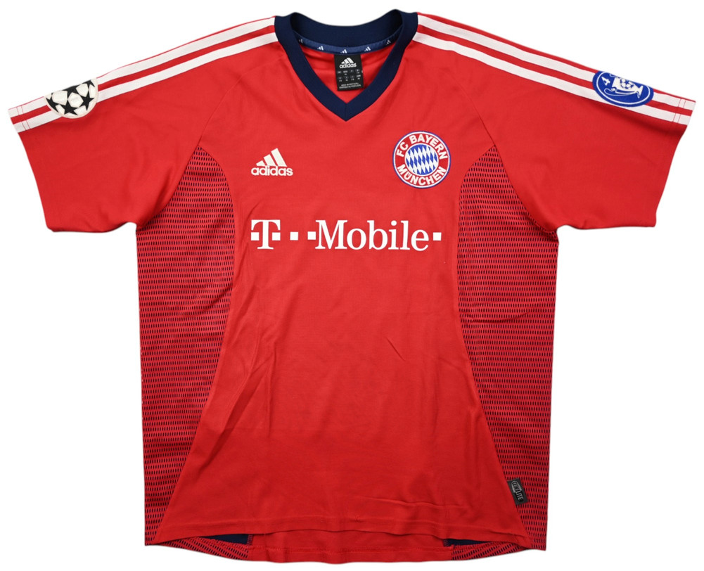 2002-03 BAYERN MUNCHEN SHIRT XL. BOYS/S
