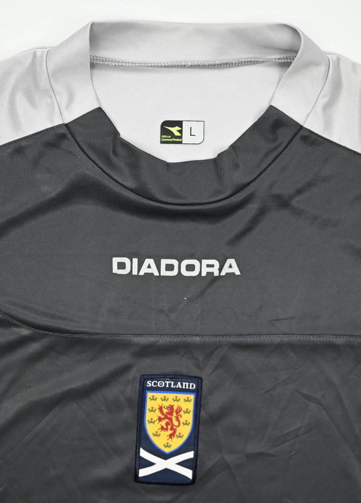 2007-08 SCOTLAND GK LONGSLEEVE L