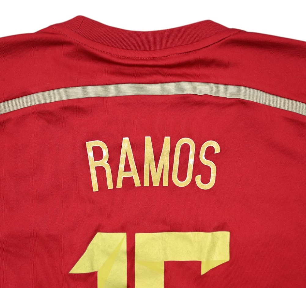 2013-15 SPAIN *RAMOS* SHIRT L