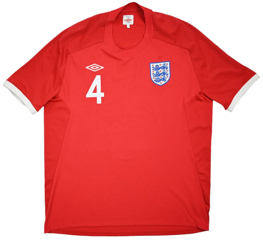 2010-11 ENGLAND *GERRARD* SHIRT XXL