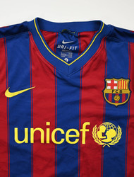 2009-10 FC BARCELONA *MESSI* SHIRT S