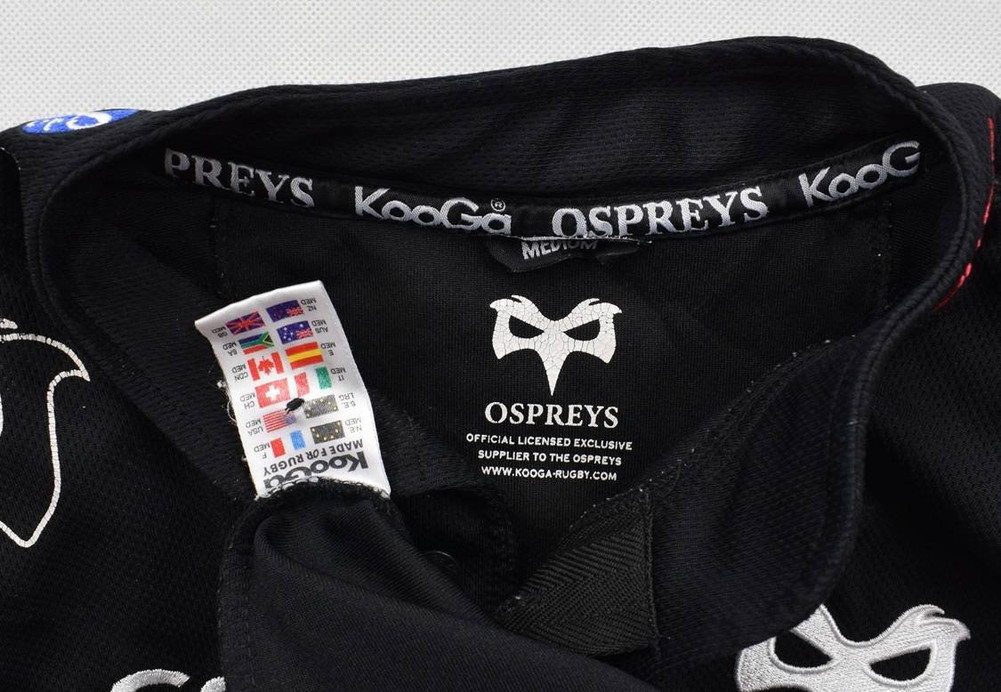 OSPREYS RUGBY KOOGA SHIRT M