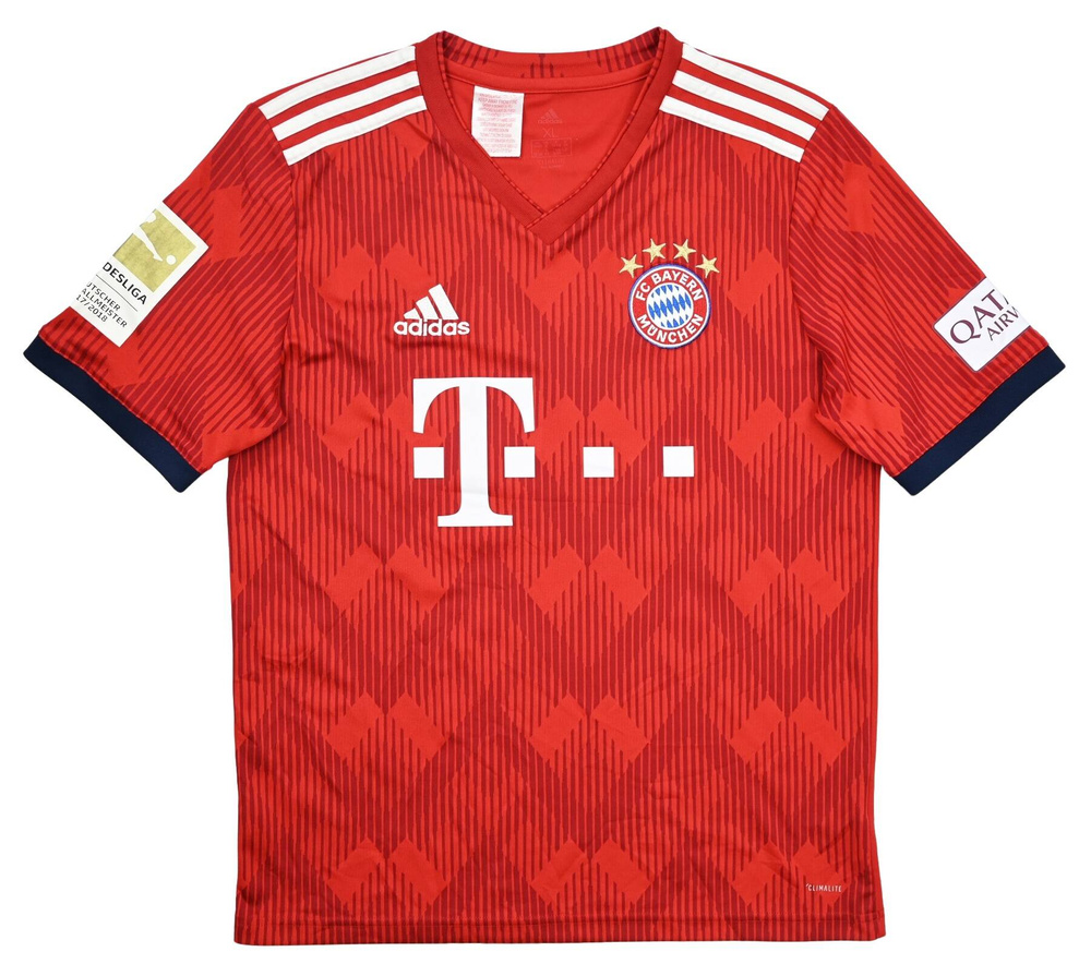 2018-19 BAYERN MUNCHEN *TOLISSO* SHIRT XL. BOYS