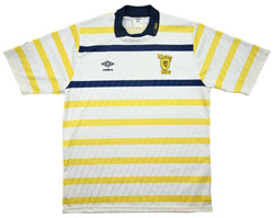 1988-91 SCOTLAND SHIRT L