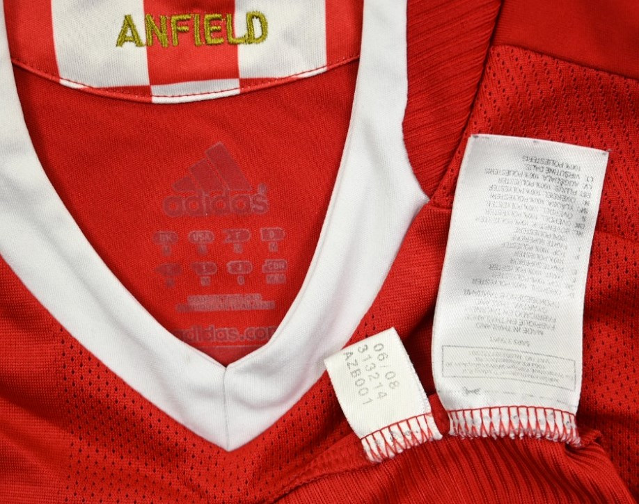 2008-10 LIVERPOOL SHIRT M