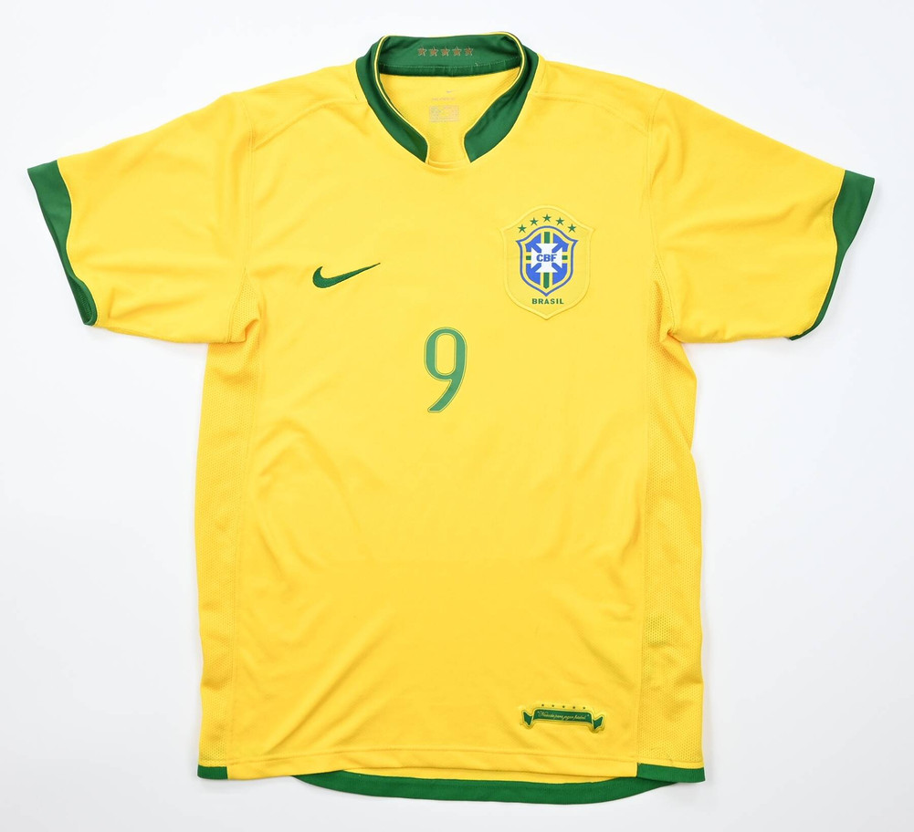 2006-08 BRAZIL *RONALDO* SHIRT S