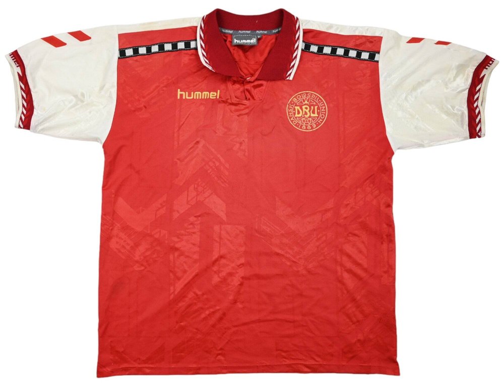 1996-98 DENMARK SHIRT XL