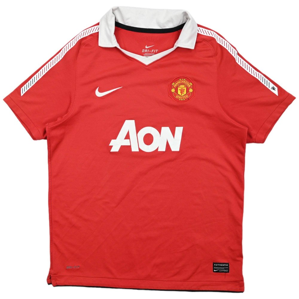 2010-11 MANCHESTER UNITED SHIRT L. BOYS