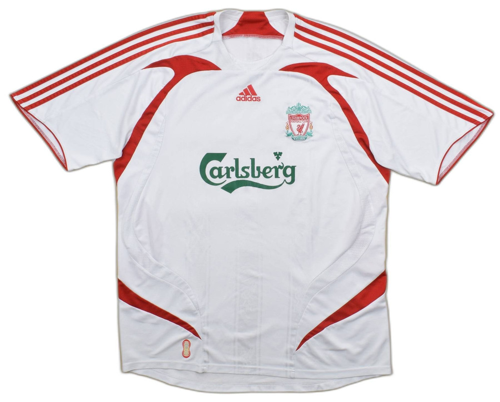 2007-08 LIVERPOOL *GERRARD* SHIRT S