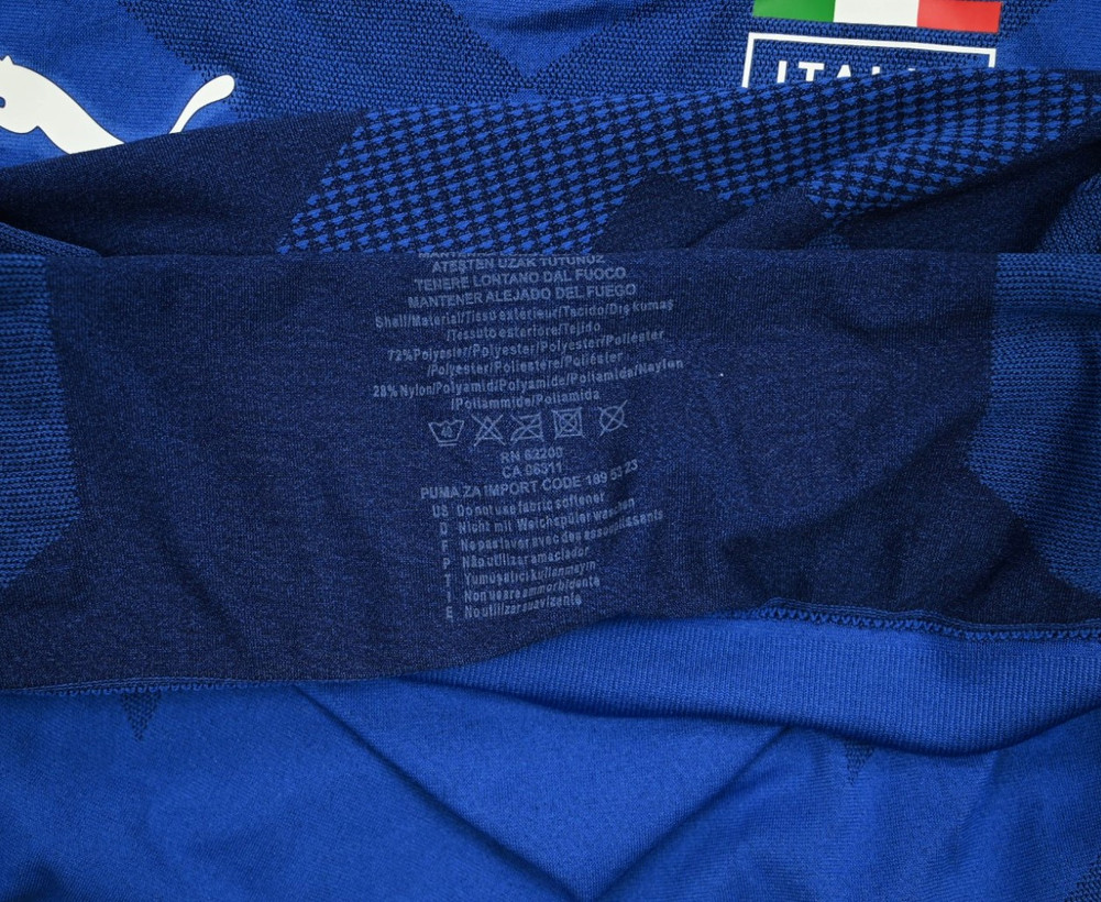 2015-16 ITALY PLAYER ISSUE SHIRT S