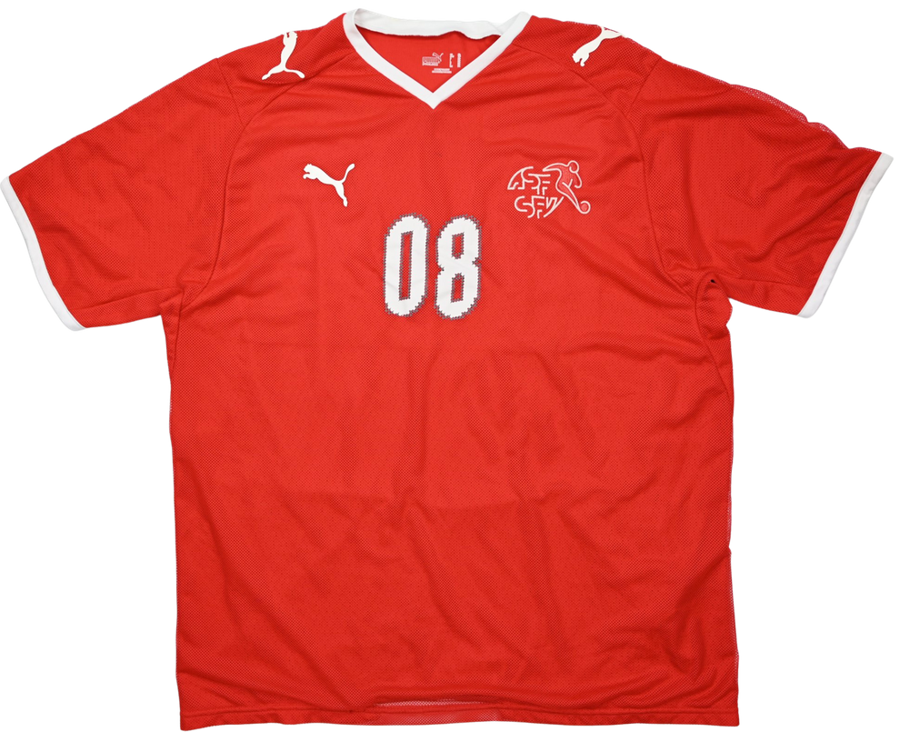 2008-10 SWITZERLAND SHIRT XL