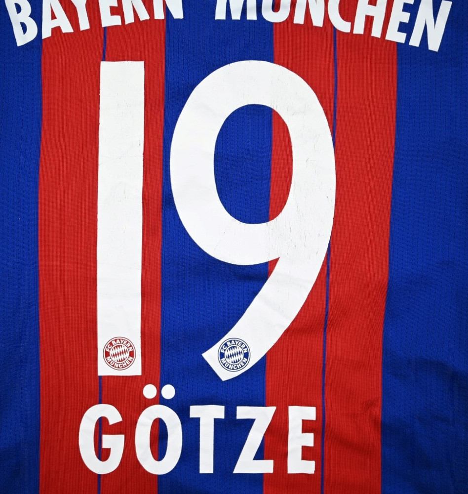 2014-15 BAYERN MUNCHEN *GOTZE* SHIRT XL. BOYS