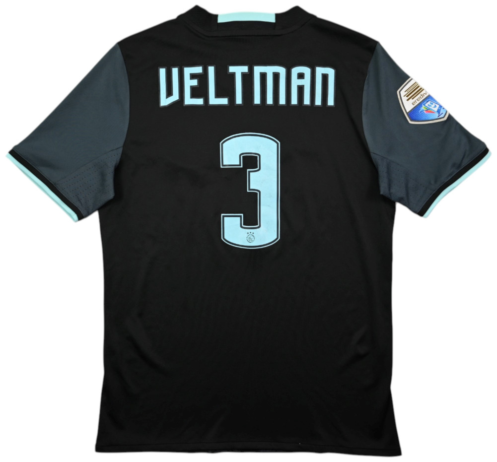 2016-17 AJAX AMSTERDAM *VELTMAN* SHIRT L. BOYS