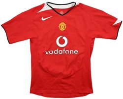 2004-06 MANCHESTER UNITED SHIRT M. BOYS