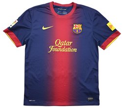 2012-13 FC BARCELONA SHIRT M