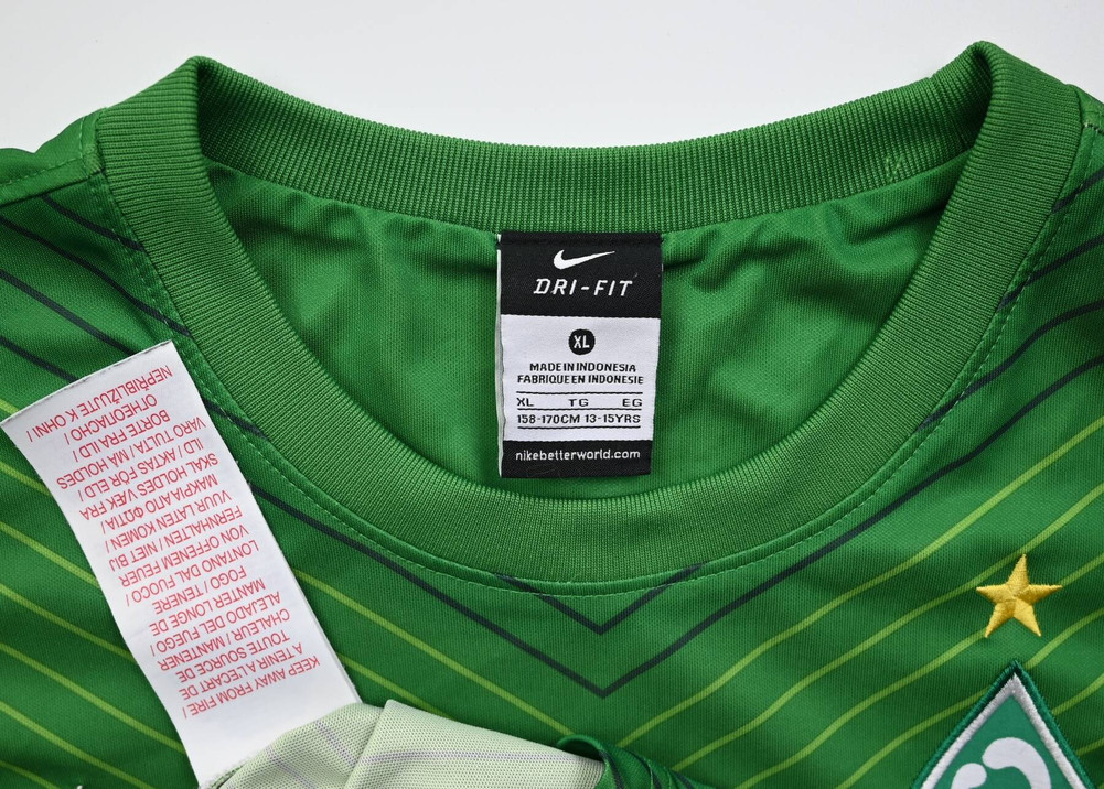 2011-12 WERDER BREMEN SHIRT XL. BOYS